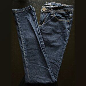 90s/Y2K Vintage Red Blue Denim Jeans-skinny-2